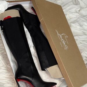 Christian Louboutin knee high Boots- CONDODO BOTTA 100mm